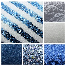 6 шт., 20*34 см, блестящая кружевная Синтетическая кожа в полоску, ассорти, набор для DIY ручной работы, сумки, 1Yc7990