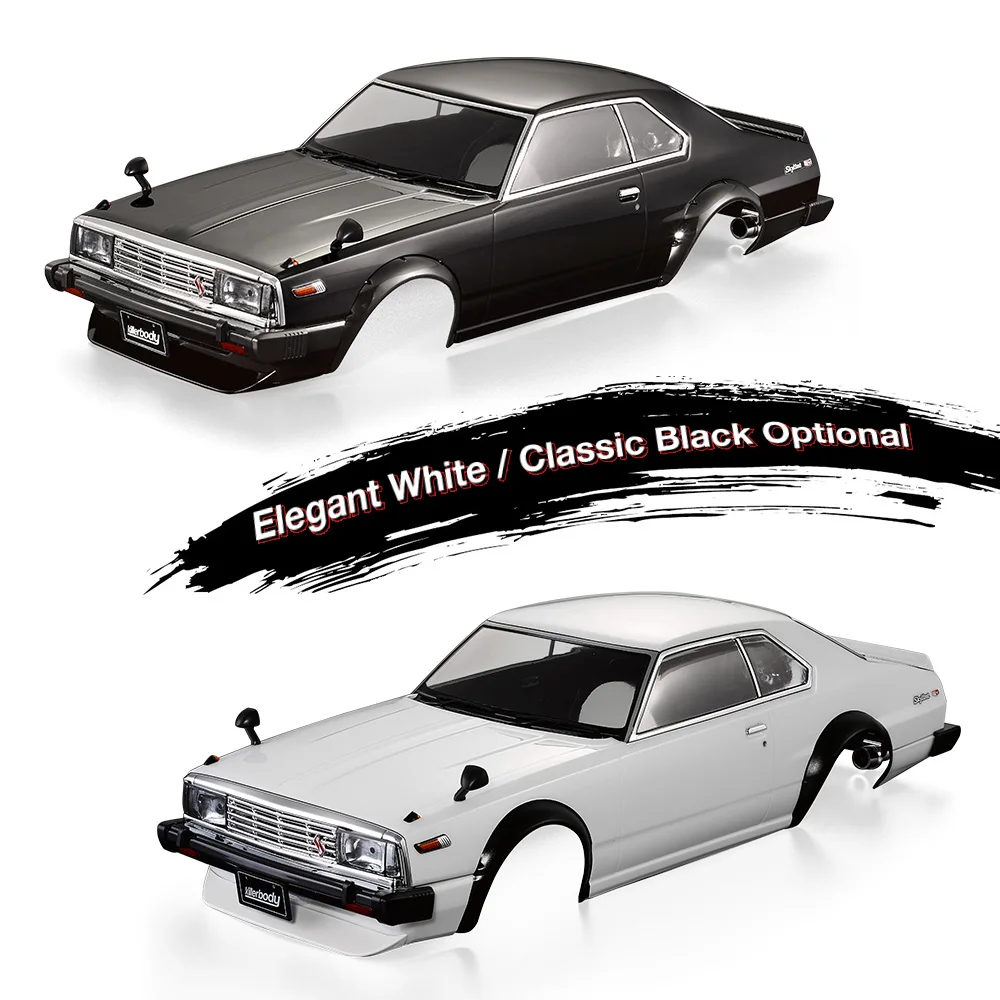 Killerbody 48675 1980 Hardtop 2000 Turbo GT-ES законченный Корпус Корпуса для 1/10 Электрический туристический Радиоуправляемый гоночный автомобиль DIY