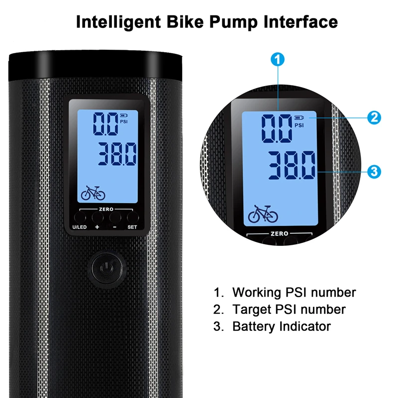 West Biking Bike Electric Pump 