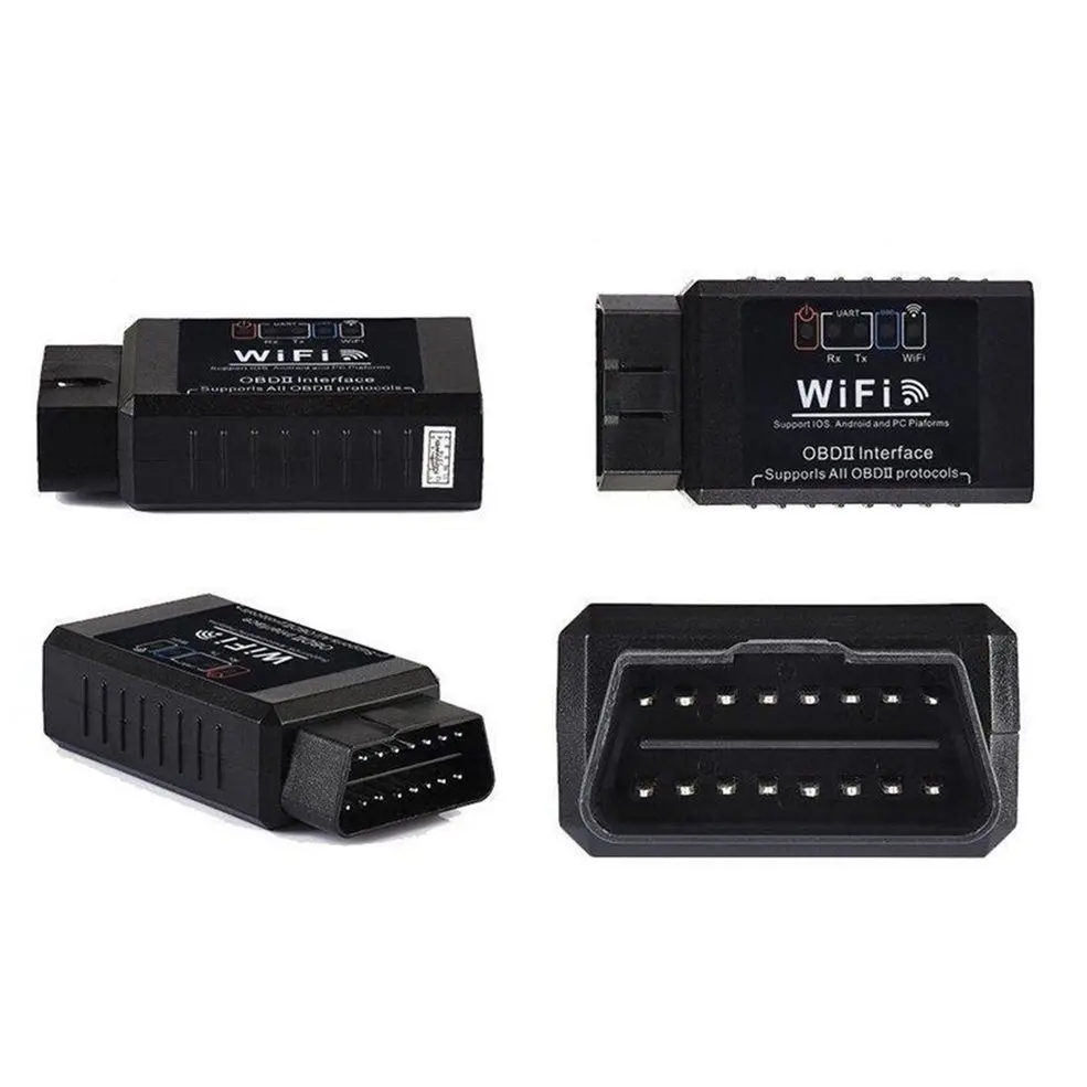 ELM327 Wi-Fi OBD2 OBDII Интерфейс Авто диагностический сканер сканирующий инструмент для iOS для Android ПК устройств беспроводной автомобильный код ридер