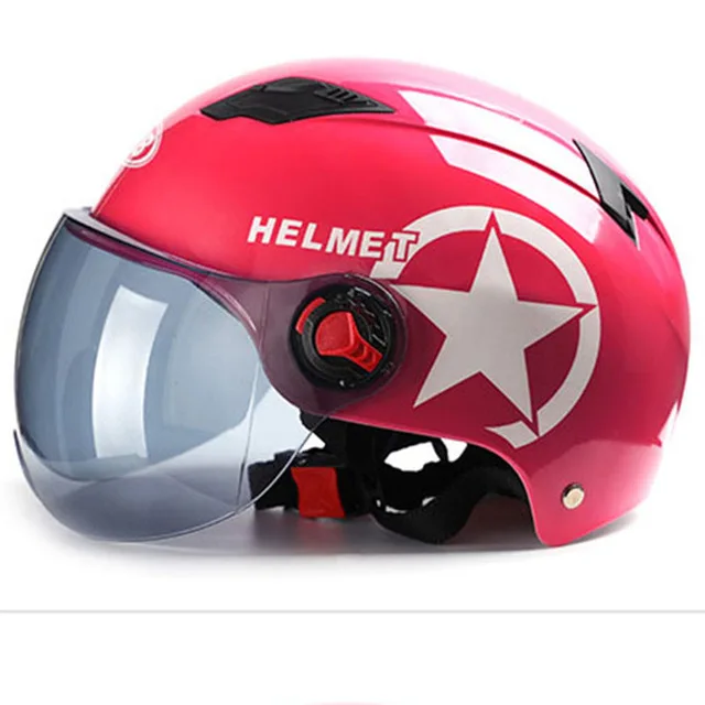 Шлем безопасности для скутера Xiaomi M365 Ninebot 9 ES1 ES2 Электрический скутер - Цвет: Красный