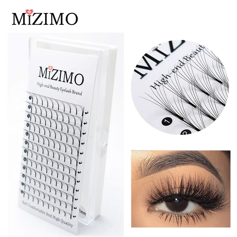 

MIZIMO artificial water mane hair 6D 8-15mm roll front eyelash roll front fan c roll thickness 0.07mm eyelash extension