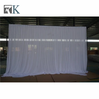 

Portable pole adjustable pipe and drape room divider stage backdrop wedding tent