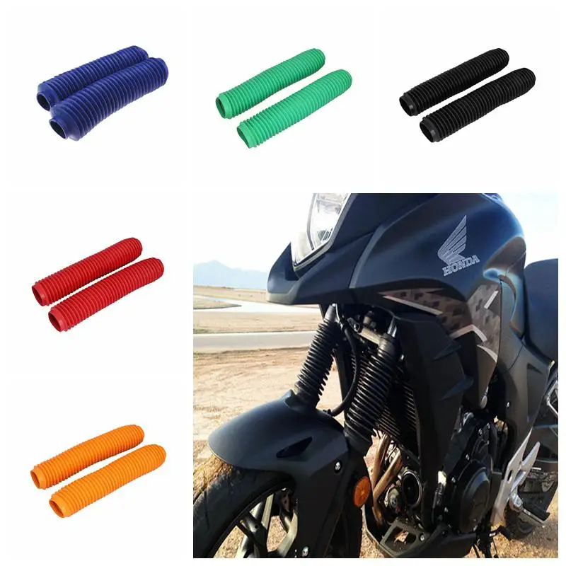 

HobbyLane Front Fork Anti Dust Cover Gaiter Boots Sleeve for CRF XR YZF KXF RMZ DRZ KTM KLX 250 EXC XCW XCFW EXCF Off-Road Hot
