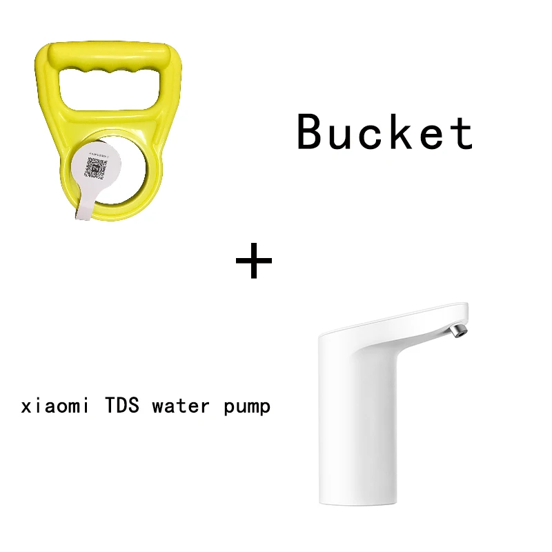 Xiaomi xiaoang TDS автоматический сенсорный мини-переключатель водяной насос беспроводной Перезаряжаемый Электрический дозатор водяной насос для кухни - Цвет: Bucket N Pump
