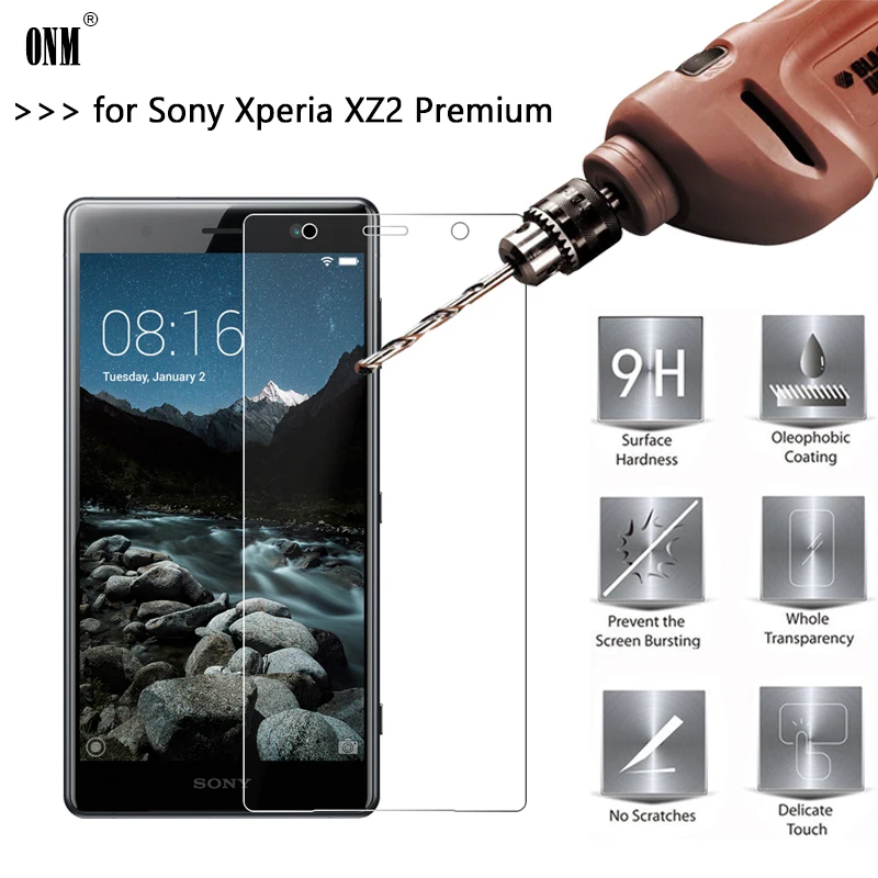 2.5D 0 26 мм 9H Премиум Закаленное стекло для sony Xperia XZ2 Защитная пленка экрана