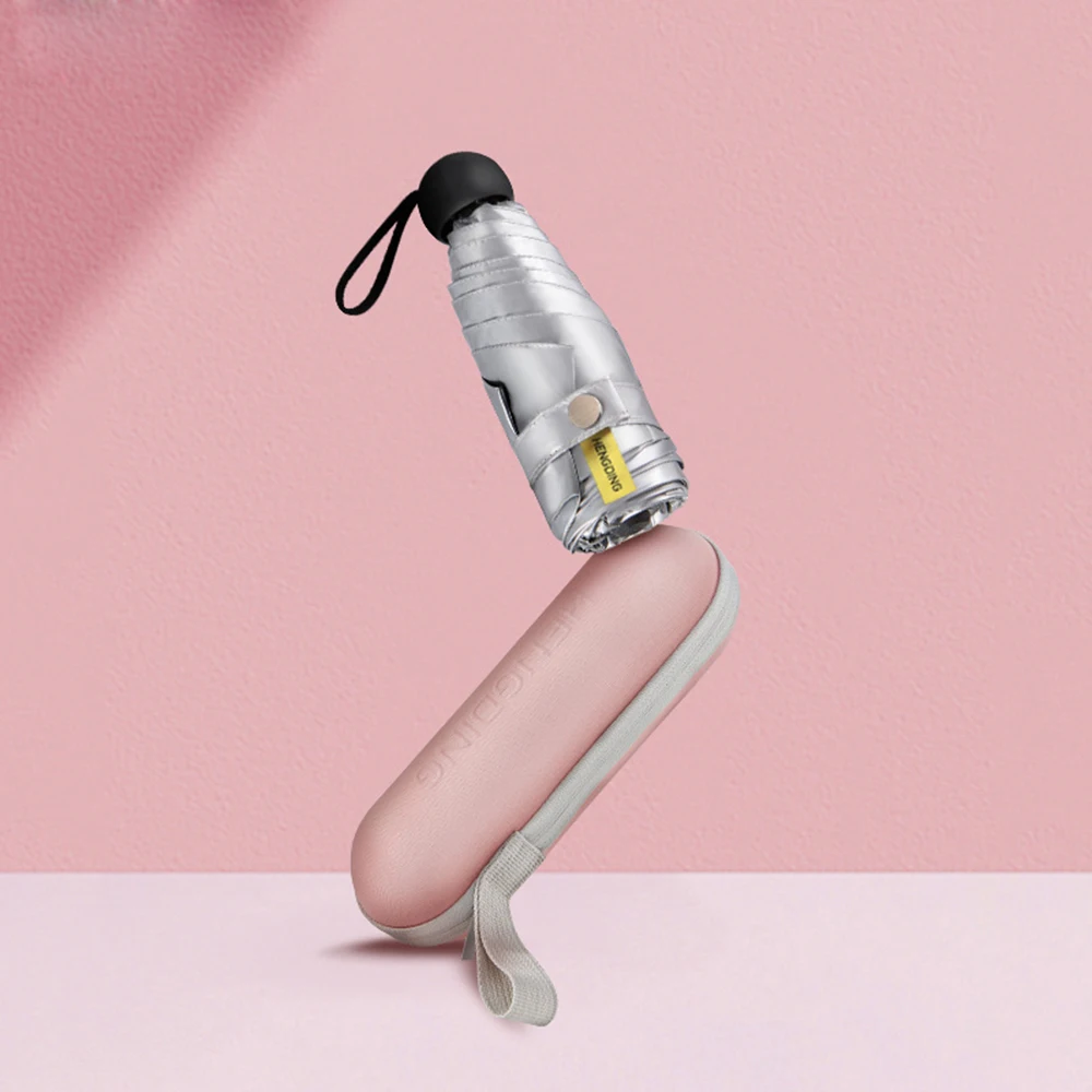 Pink Солнцезащитный козырек для двора, уличный зонт, зонт от солнца, анти-УФ зонтик, титановая Серебряная Защита, аксессуары, дождливый день, сад - Цвет: Pink