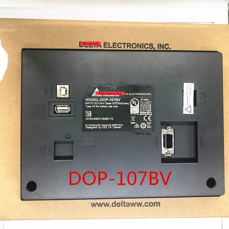 

Delta DOP-107BV DOP-107CV DOP-107EV 7 tela de toque HMI polegada 800*480 Human Machine Interface de Exibição