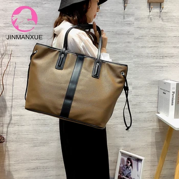 

2020 Brand Designer Handbag For Women Fashion Lady Totes Large Capacity Shoulder Bag Contrast Color Girl Top-handle Bag