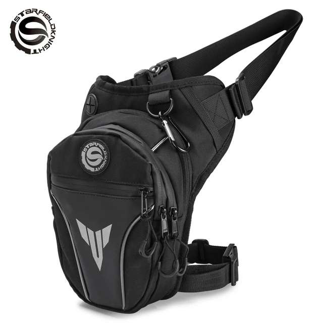 Star Field Knight – sac de taille pour moto, sacoche Portable noir