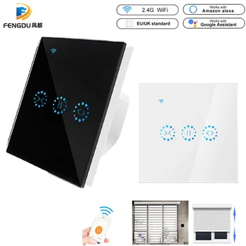 online Ue/reino Unido Wi Fi Interruptor Da Cortina Do Obturador Rolo Para Cortinas Motorizadas Elétricas Ewelink Com Controle Remoto Google Casa Aelxa Eco