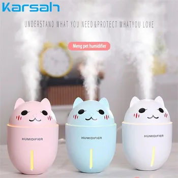 

Cute Pet Air Humidifier Multifunctional Three-In-One Air Purifier Colorful Night Light Mini USB Mist Diffuser Facial Hydrator