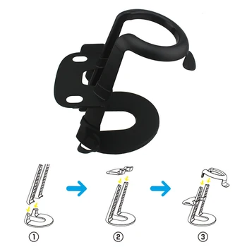 

Durable 3D Glasses Organizer Easy Install Storage VR Headset Stand Display Shelf Universal Handles Accessories for HTC