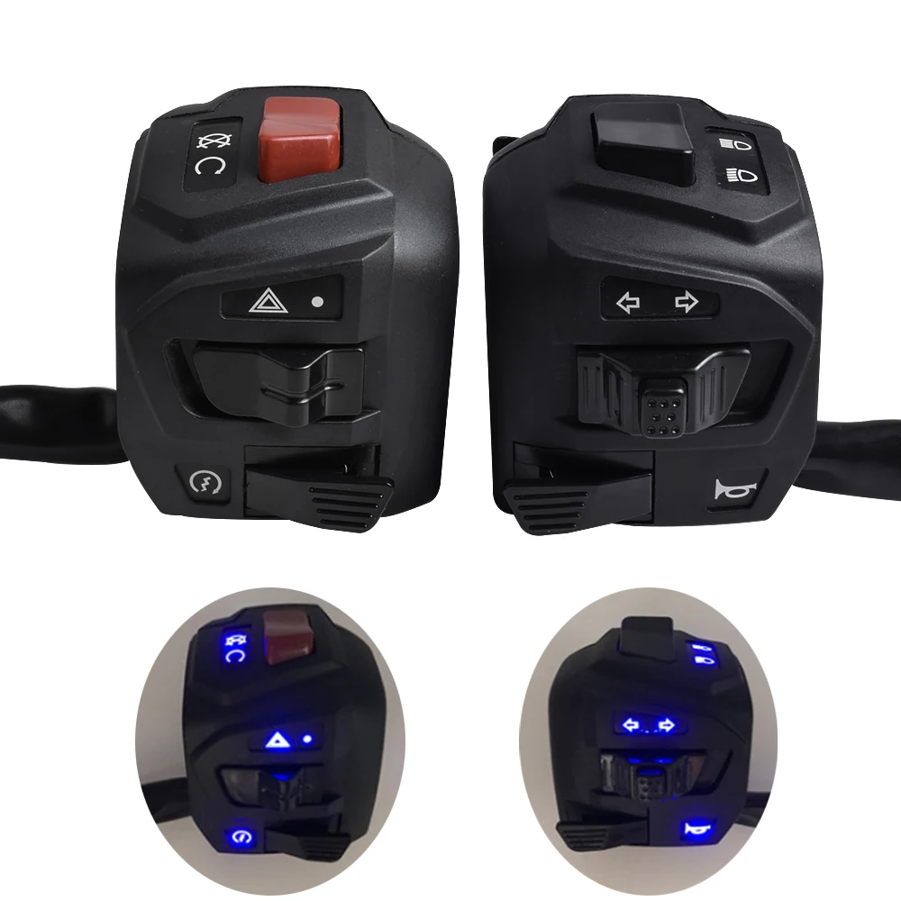

N-Max 155 Motorcycle For Yamaha Nmax 155 Nmax155 2016-2019 illuminated switch Headlight Hazard Passing lamp switch