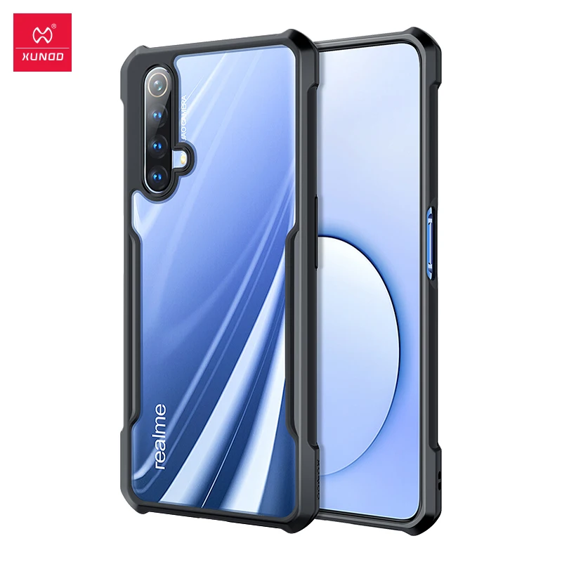 Чехол Xundd для Realme X50 противоударный Прозрачный чехол телефона Защитные подушки