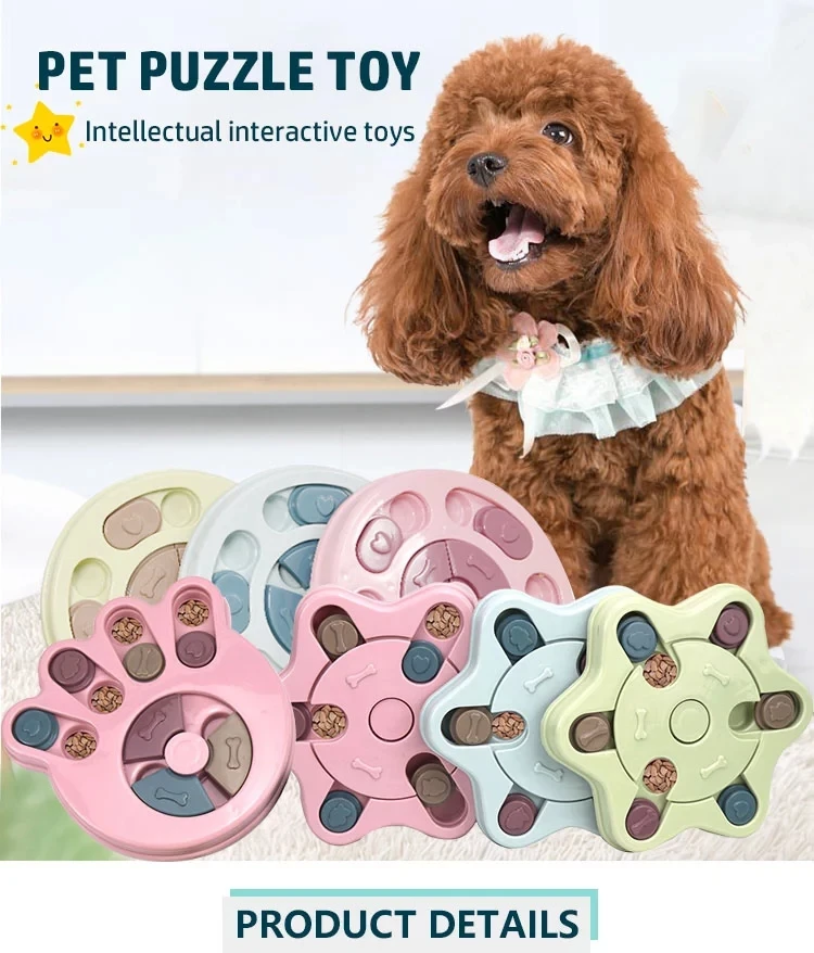 犬パズルおもちゃ増加iqインタラクティブスロー調剤給餌ペット犬の訓練ゲームフィーダー小中大犬子犬 Dog Toys Aliexpress