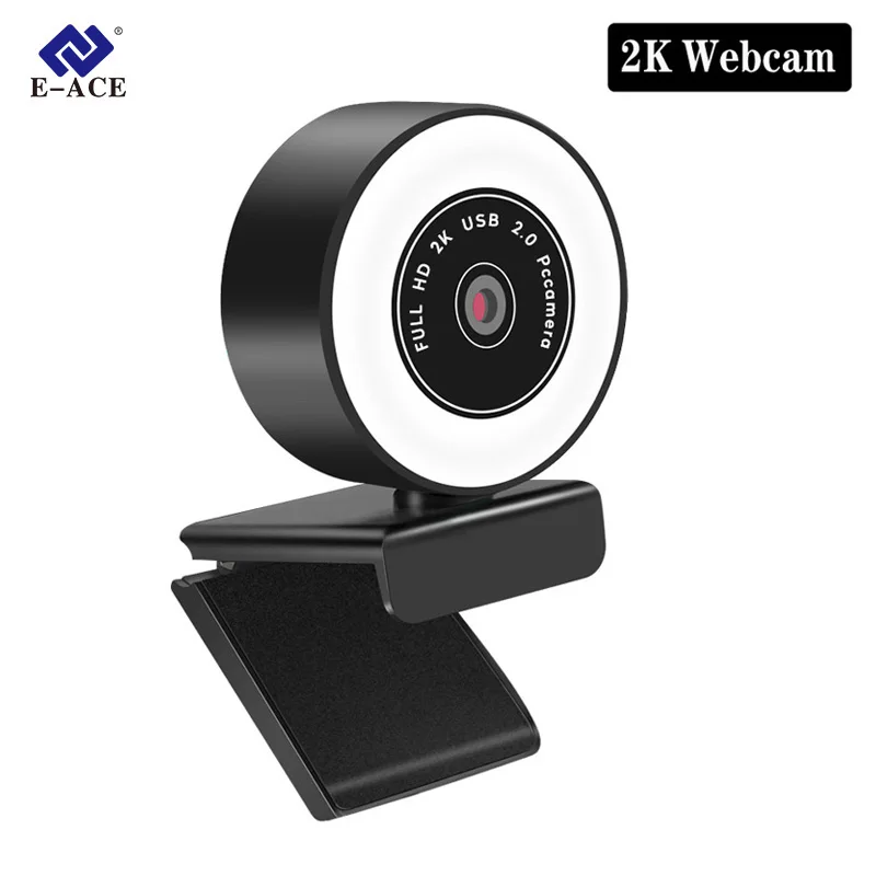 360° Rotation Camera Adjustable Brightness cam 1080p 2k  Camera