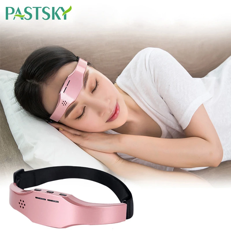 

Electric Head Massager Insomnia Treatment Instrument Headache Anxiety Relief Depression Stress Relaxation TNTS Therapy