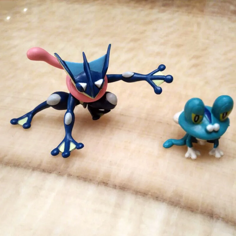 TAKARA TOMY Pokemon Froakie Greninja фигурка игрушки Аниме Покемон гренинья фигурка подарки игрушки для детей