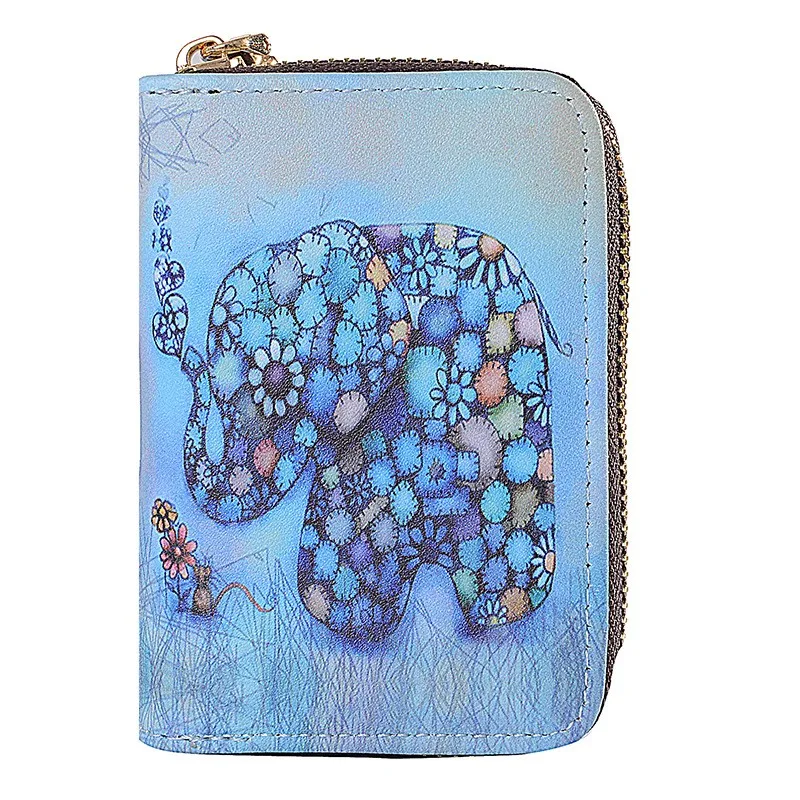 Cartoon pattern children's wallet card bag coin purse Card Holder Passport Cover Credit Card Holder Wallet Card Tarjetero Rfid
