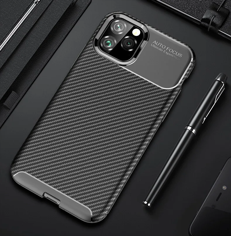 Винтаж углеродного волокна чехол для iPhone 11 Pro Max 11 Pro XS Max XR i8 Plus i7 плюс защитный прочный армированный чехол для телефона чехол для iPhone 6