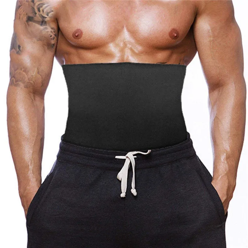 SEXYWG Body Shaper Slim Waist Trainer Back Support Belt Men Neroprene Sauna Shapewear Brace Weight Loss Strap Slimming Sport Top