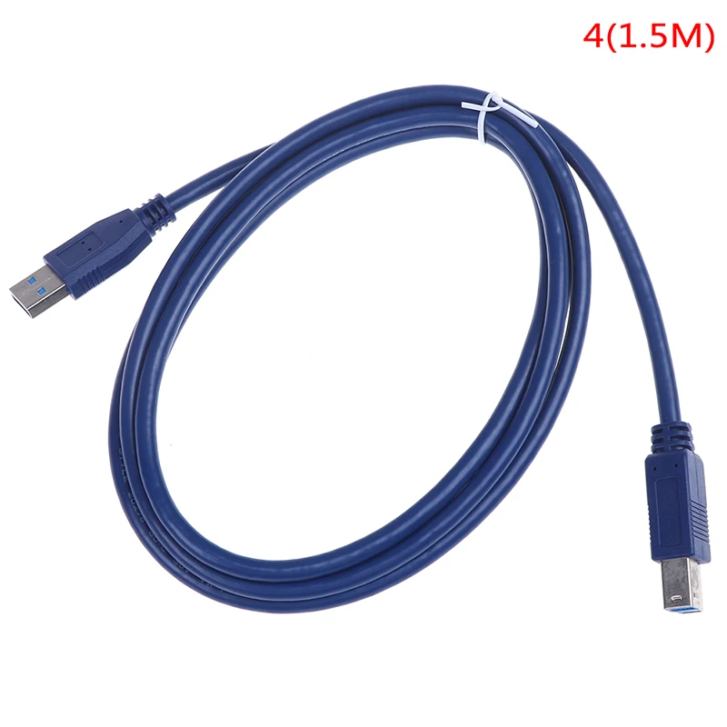 USB 3,0 A папа AM к USB 3,0 B Тип папа BM удлинитель принтер Кабель USB3.0 кабель для принтера супер скорость