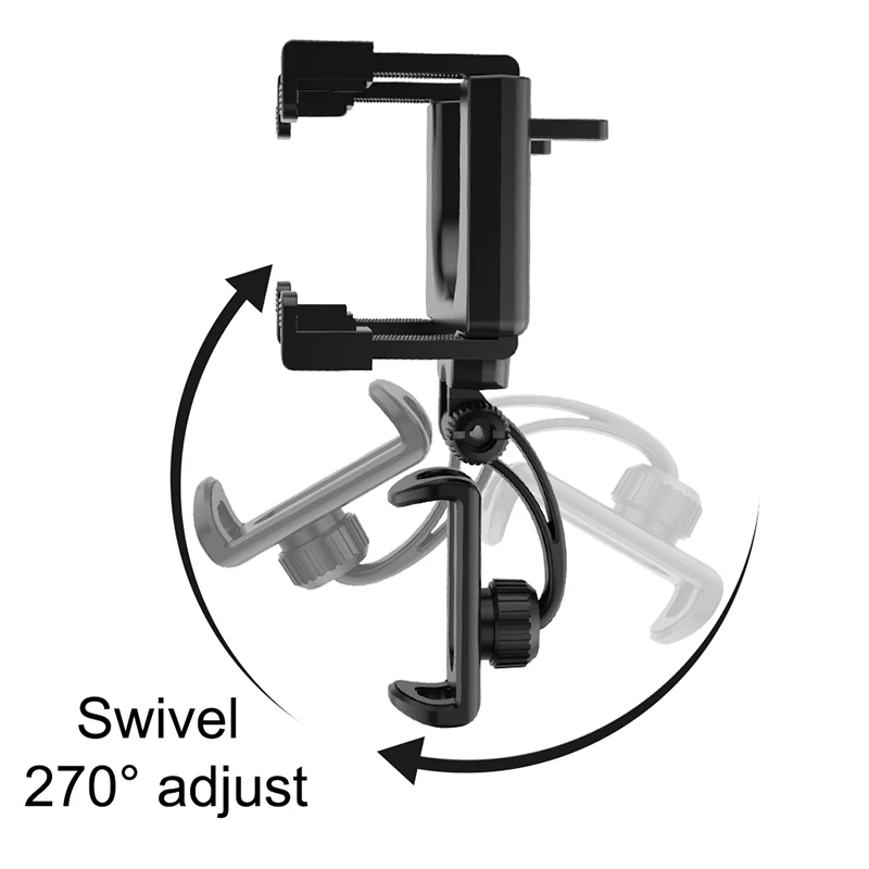 Автомобильный держатель для телефона с зеркалом заднего вида Univerola, вращение на 360 градусов, для iPhone, huawei, xiaomi, gps, подставка для смартфона, обновленная