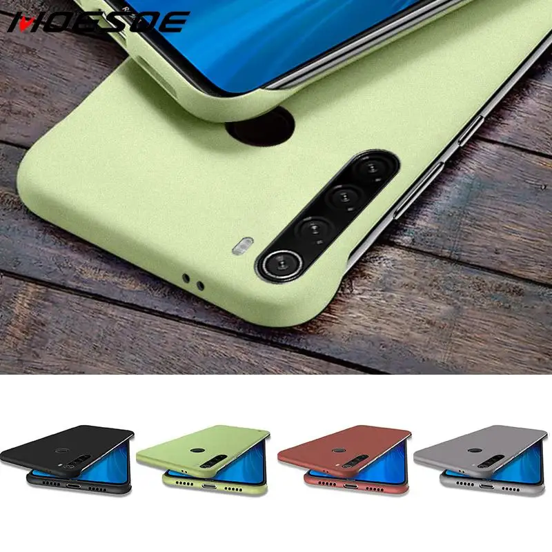 MOESOE Ultra Slim Matte Frameless Phone Case For Xiaomi Redmi Note 8 7 Pro K20 A3 Lite 9 9T Hard PC Back Cover |