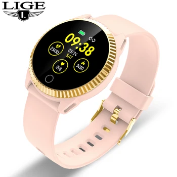 

LIGE New Smart Watch Women Sleeping Heart Rate Monitor Information Push Call Reminder Vibrating Smartwatch Men for Apple Android