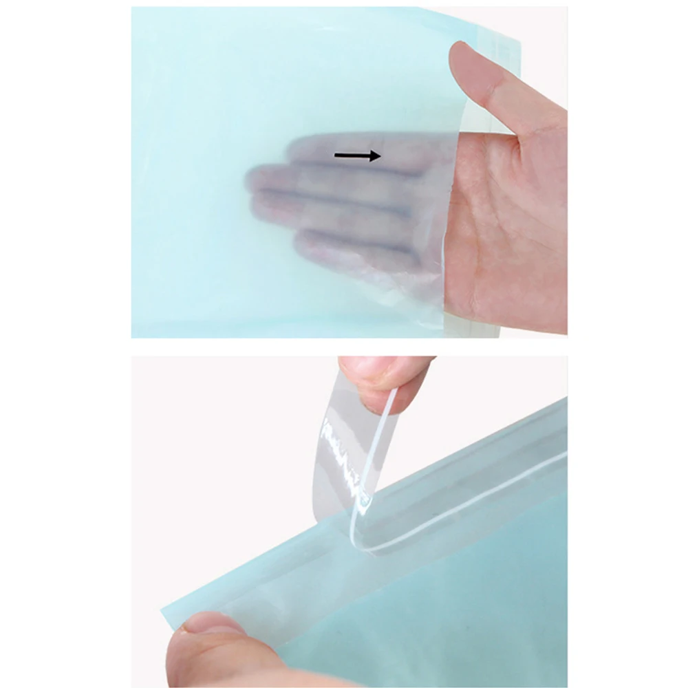 50pcs Garbage Bag Disposable Self-Adhesive Trash Rubbish Bag for Kitchen and Car Seat Back