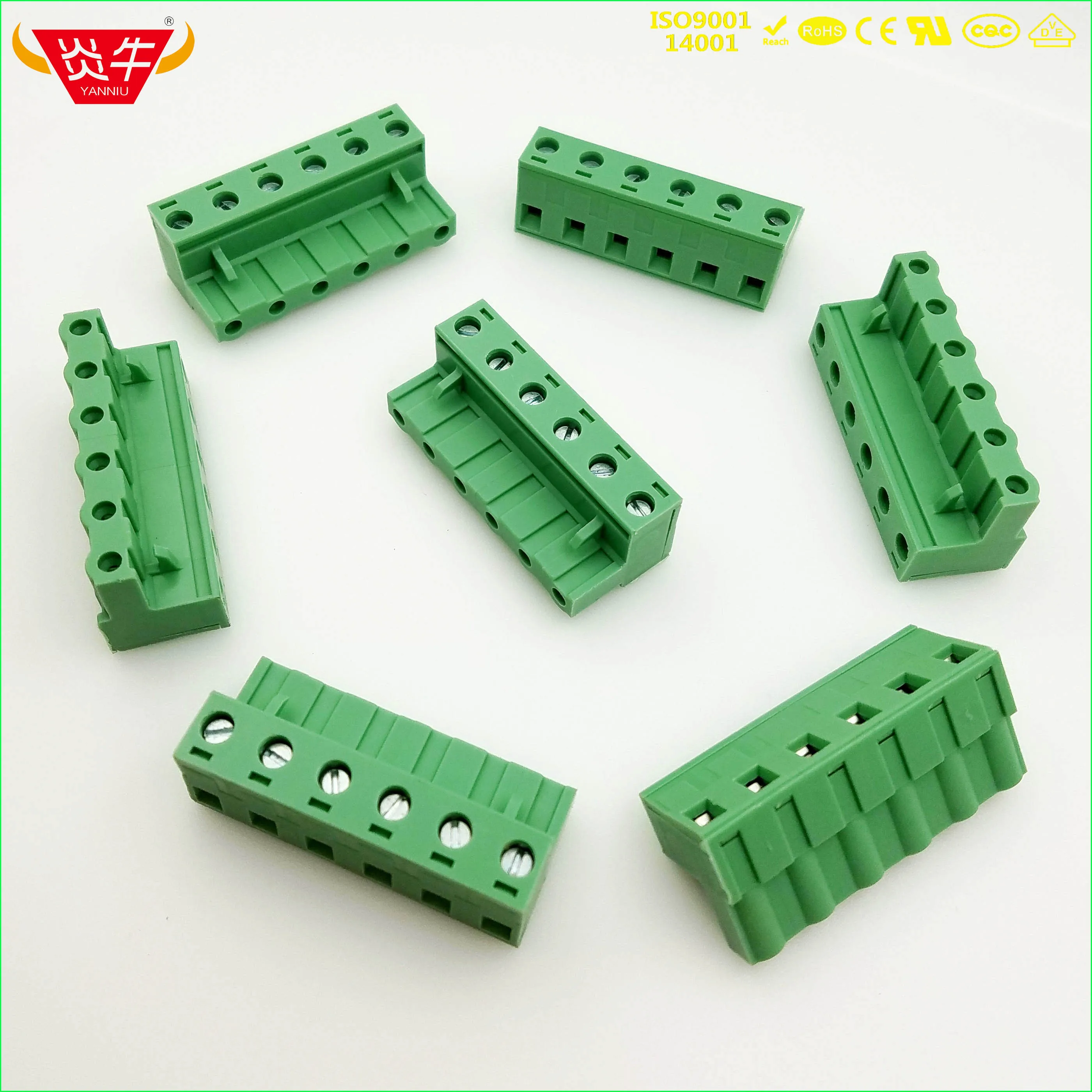 Pwb Conector Plug-in Bloco Terminal Edgk 7.62mm 2pin 1212pin Gmstb 25 st 1766990 Phoenix Contato Degson Kf2edgk 7.62 2 p 12