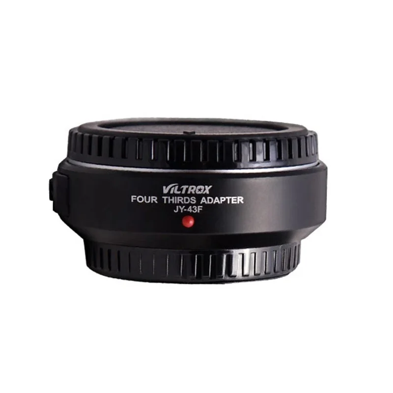 VILTROX JY-43F AF Focus Autofocus Adapter Ring Metal Mount for 4/3 Lens to Mini M4/3 Mount Camera for Olympus E-PL1 PL2 PL3 E-P1