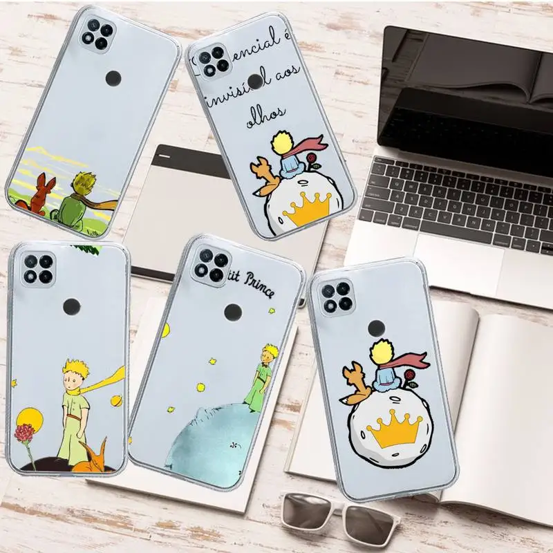 Чехол для телефона The Little Prince earth space прозрачный Xiaomi redmi note 5 7 8 9 10 11 t S A lite pro