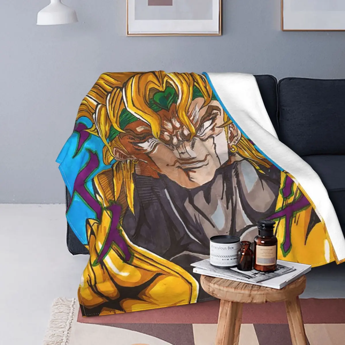 Jojos Bizarre Adventure Blanket Dio Jojo Bizarre Adventure Jojo