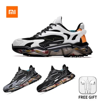 Xiaomi Youpin Men Sneakers Outdoor Casual Shoes Men’s 2021 Fashion Breathable Non-Slip Platform Sport Dad Shoes Male Size 39-45 1