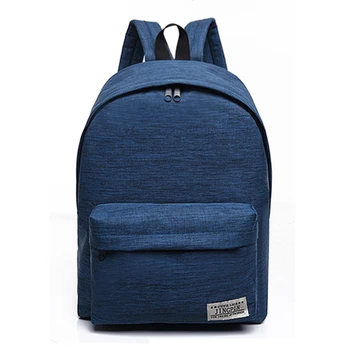 

Canvas Backpack, UxradG Men Women Schoolbag Satchel Tablet PC Casual Travel Rucksack Zipper Bag