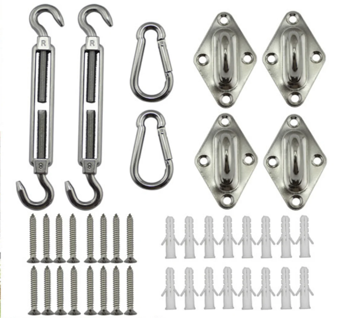 

ISURE MARINE 304 Stainless Steel Four-corner Sunshade Accessories Awning 8mm
