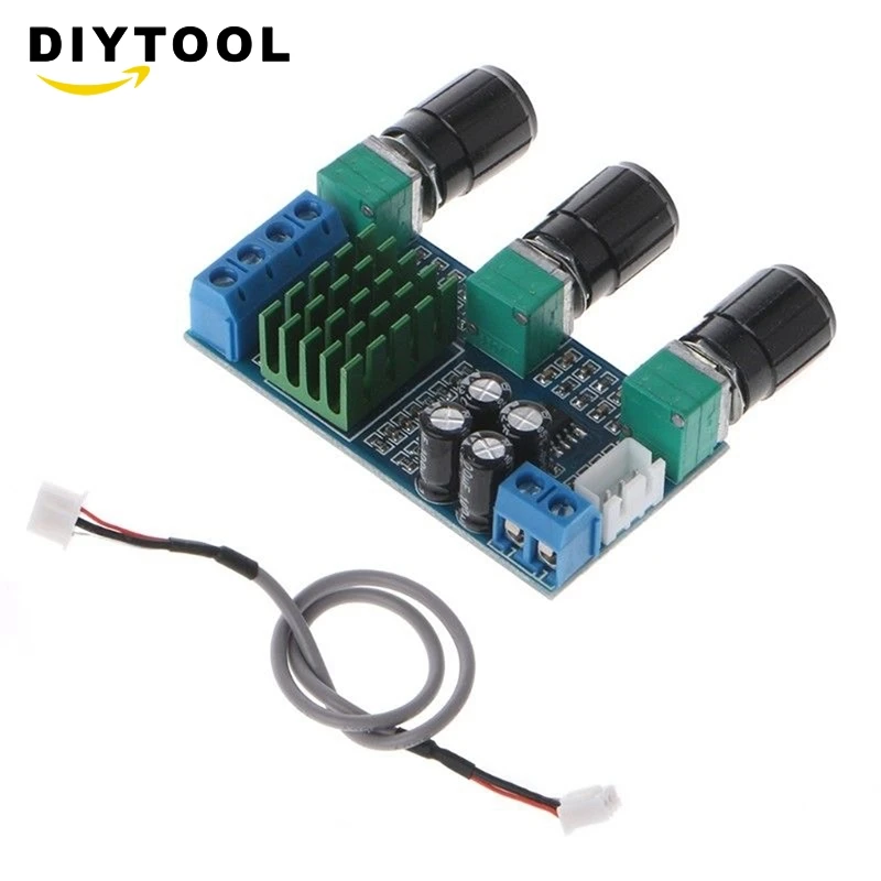 

DC 12V~24V TPA3116D2 2x80W Dual-Channel Stereo Digital Power Amplifier AMP Board