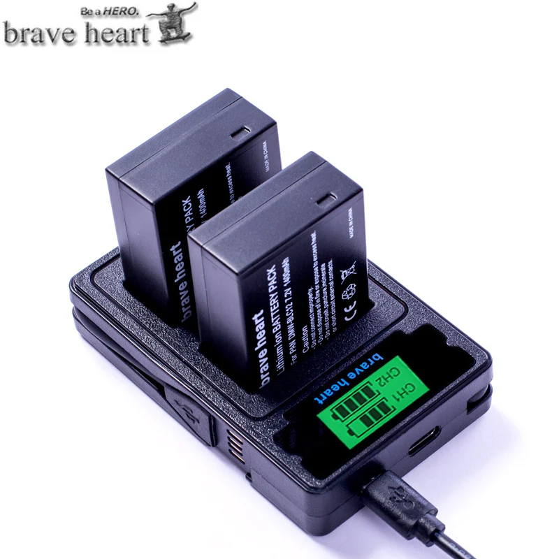 DMW-BLC12 BLC12E BLC12PP DMW BLC12 батарея+ двойное зарядное устройство/USB кабель для Panasonic Lumix FZ1000, FZ200, FZ300, G5, G6, G7, GH2, DMC-GX8