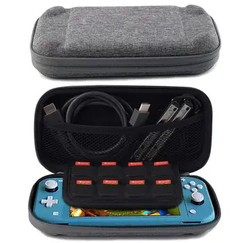 

HobbyLane Storage Case for Nintendo Switch Lite Game Console Rectangular Bag EVA Shockproof Overall Protective Cover d20