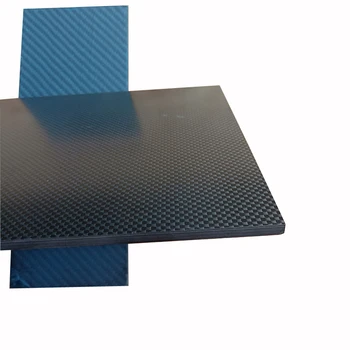 

50x50cm Carbon Fiber Plate 0.5mm 1mm 2mm 3mm 4mm 5mm Thickness Real 3K Panel Sheets High Composite Hardness Material For RC