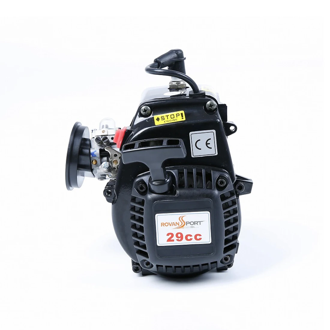 29cc Single-cylinder Two-stroke 2.72 Hp Four-Point Fixed Engine for 1/5 Rovan HPI KM RC Car