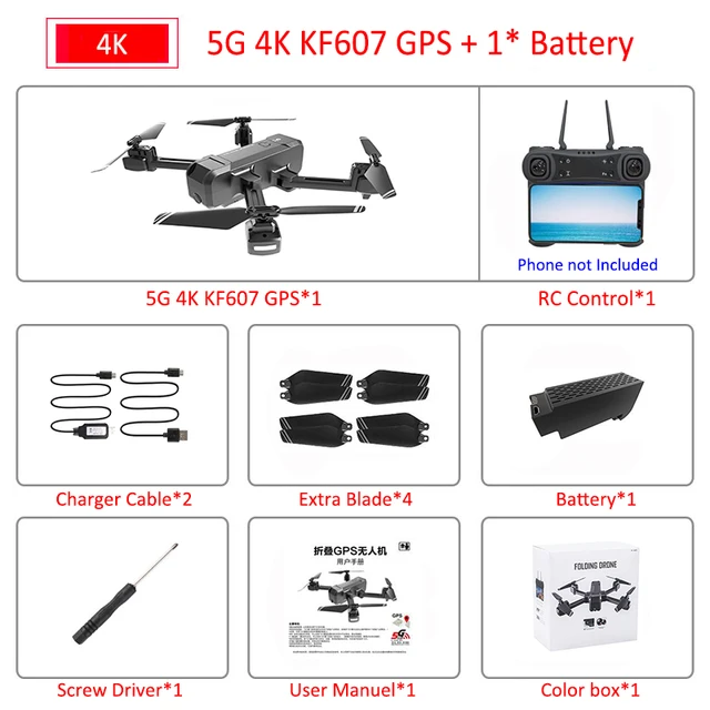 GPS RC Drone 4K HD Camera Quadcopter Optical Flow 5G WIFI FPV With 50X Zoom Foldable Helicopter Drones VS XS812 Z5 S167