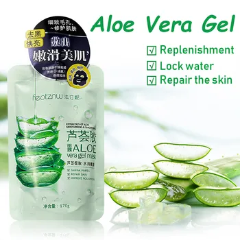 

170g Aloe Vera Gel Moisture Soothing Lotion Facial Cream DIY Hand Wash Aloe Vera Anti-Bacteria Gel For Moist Acne Treatment Skin