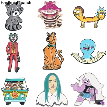 

Enamel Pin Medal Cartoon Cute Brooches Collection Metal Lapel Pin Badges for backpack for Women Men Jewelry Gifts E1365