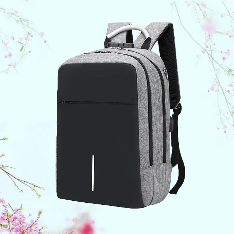 

Cross Border Foreign Trade Men's Bag Business Backpack Creative-Theft Place of Origin Supply of Goods Backpack a Generation of F