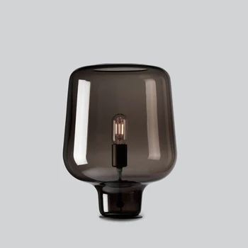 

nordic glass ball led glass lampara escritorio table lamps for bedroom turkish lamp bedside living room table lamp bed lamp