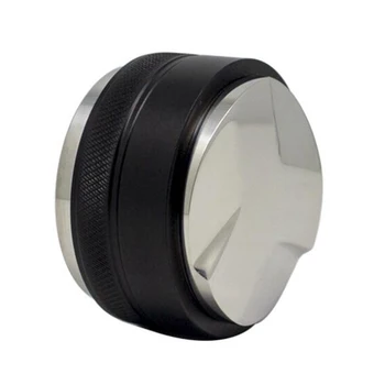 

Hot TOD-Double-Head Coffee Tamper 58mm Coffee Distributor Coffee Powder Hammer Adjustable Height Coffee Accessories