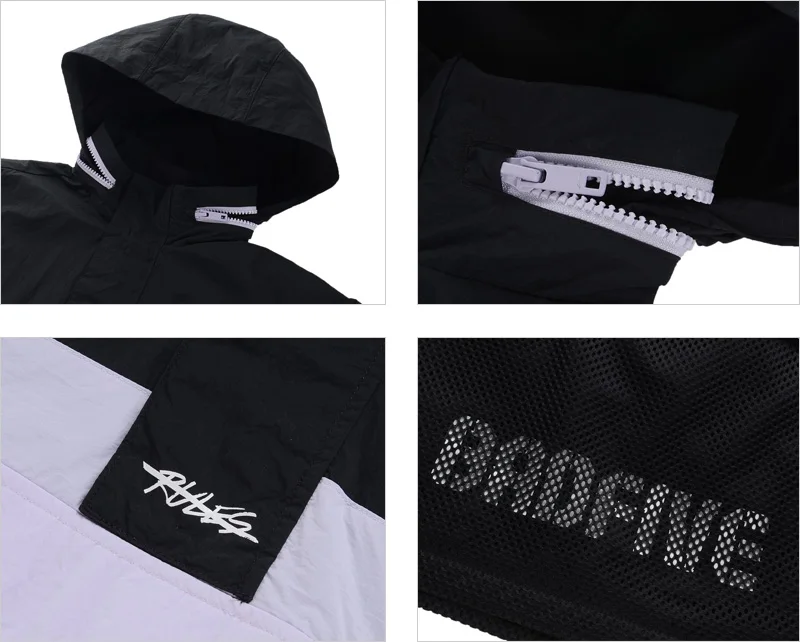 Li-Ning женский BAD FIVE баскетбольные ветровки с капюшоном свободный крой нейлон подкладка спортивные пальто куртки AFDP176 CJAS19